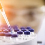 Female-chemist-at-work-in-laboratory-Stock-image