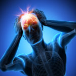 Headache-conceptual artwork-3d illustration